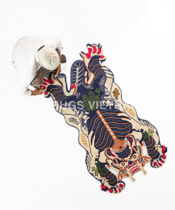 Alternative view of 'BURMA DRAGON' RUG