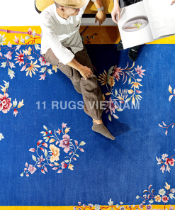 Alternative view of 'AZURE REVERIE' INDOCHINE RUG