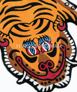 Alternative view of 'TIBETAN TIGER HUNTING SHAPE' RUG